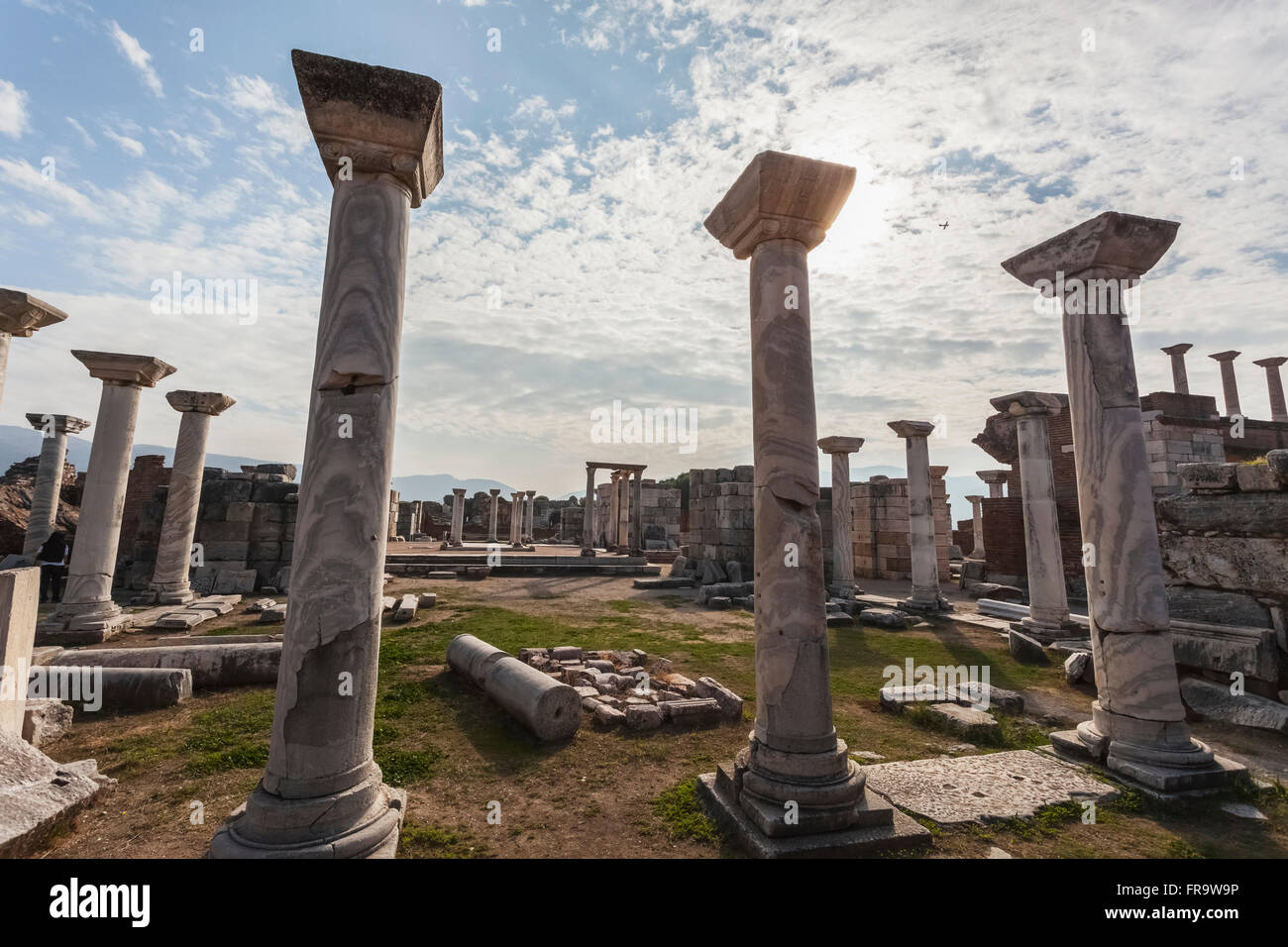 Tumba de San Juan y la Basílica de San Juan; Éfeso, Turquía Fotografía