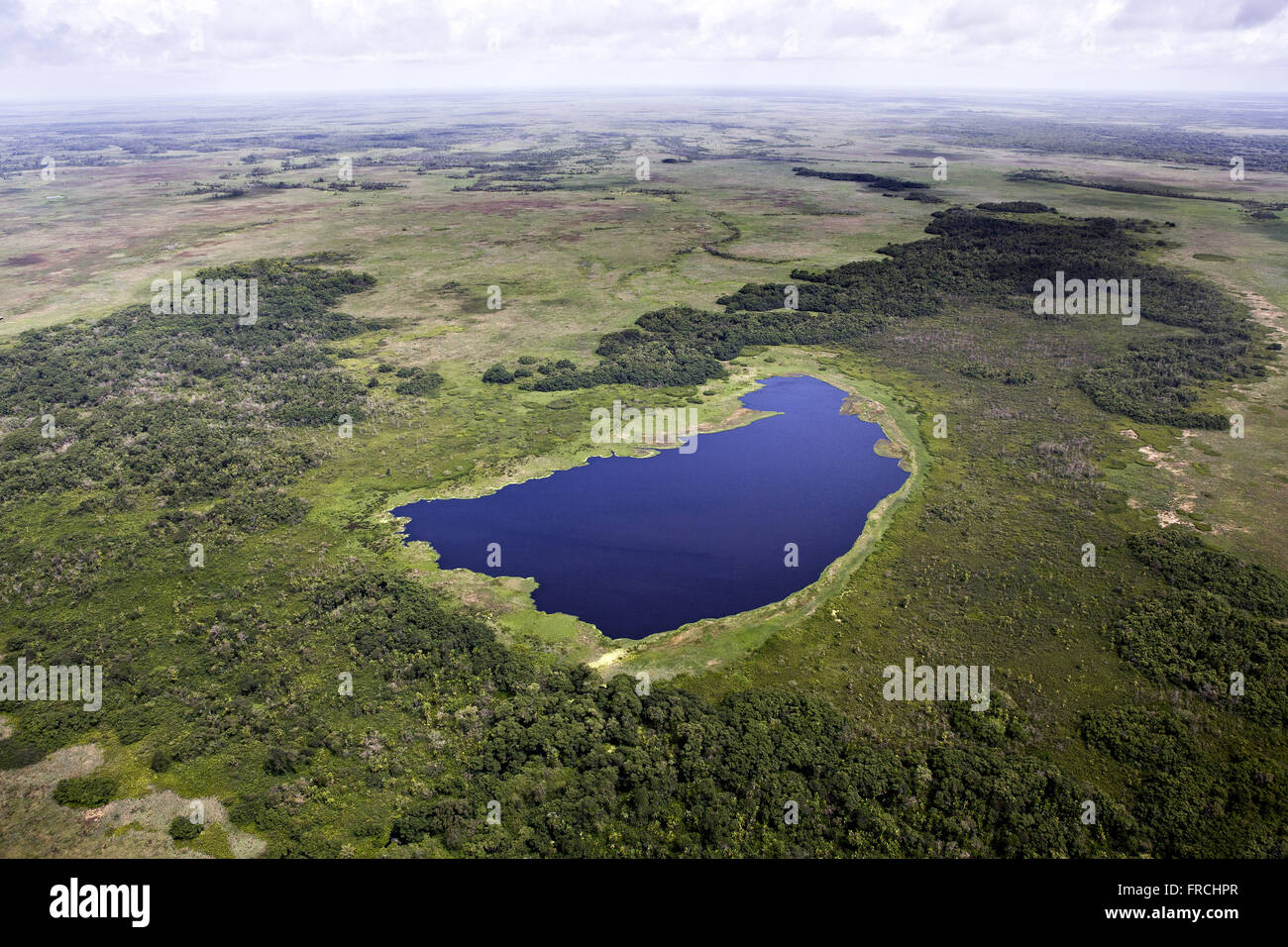Vista aérea de la Reserva Biologica