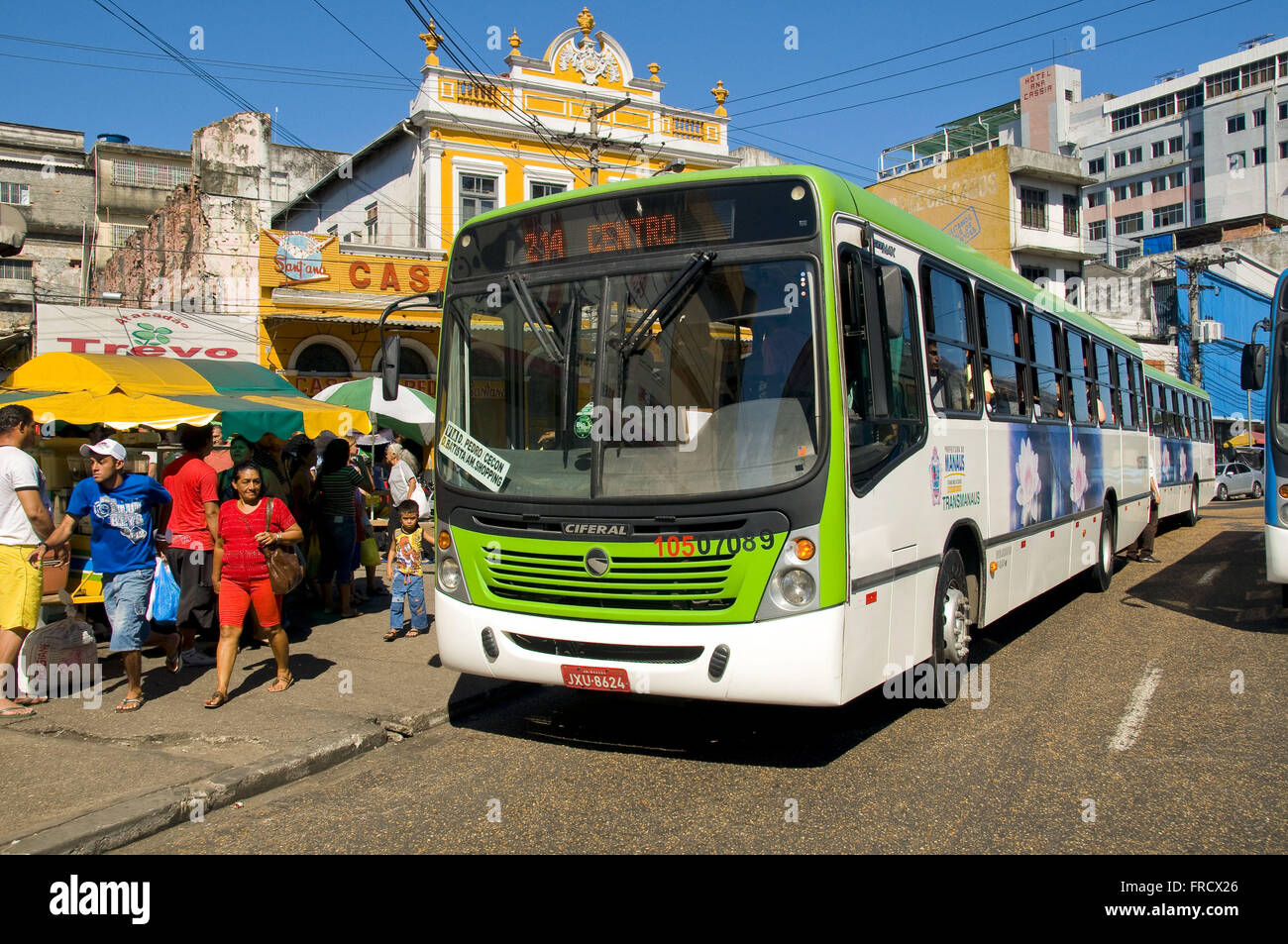 Transporte público desde Manaus Foto de stock