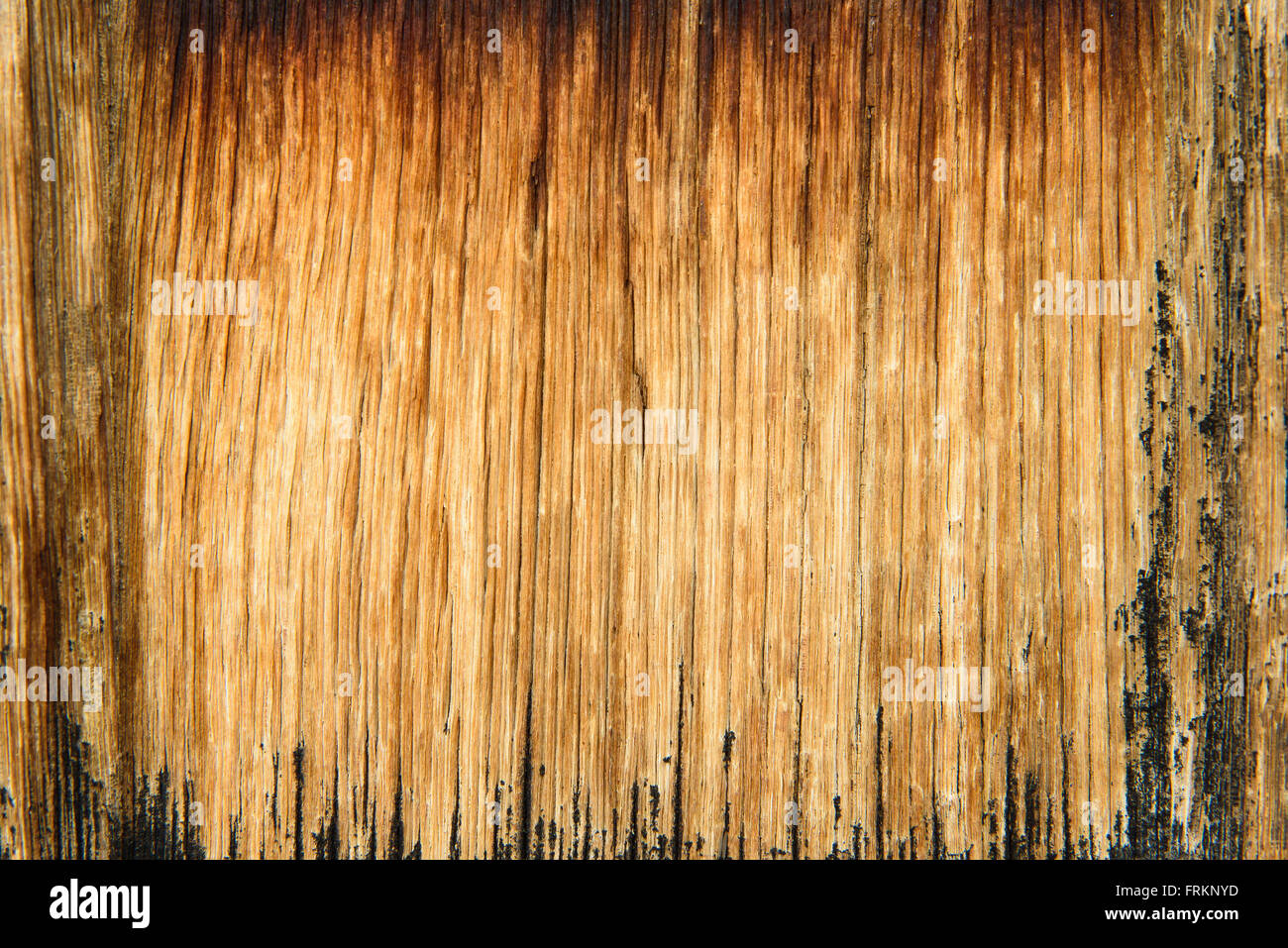 Fondo de madera vieja con rayas verticales Foto de stock