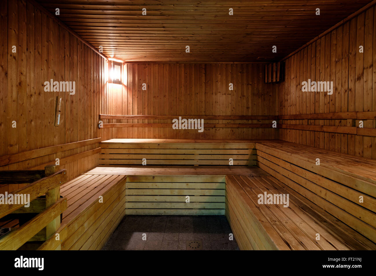 Sauna Foto de stock