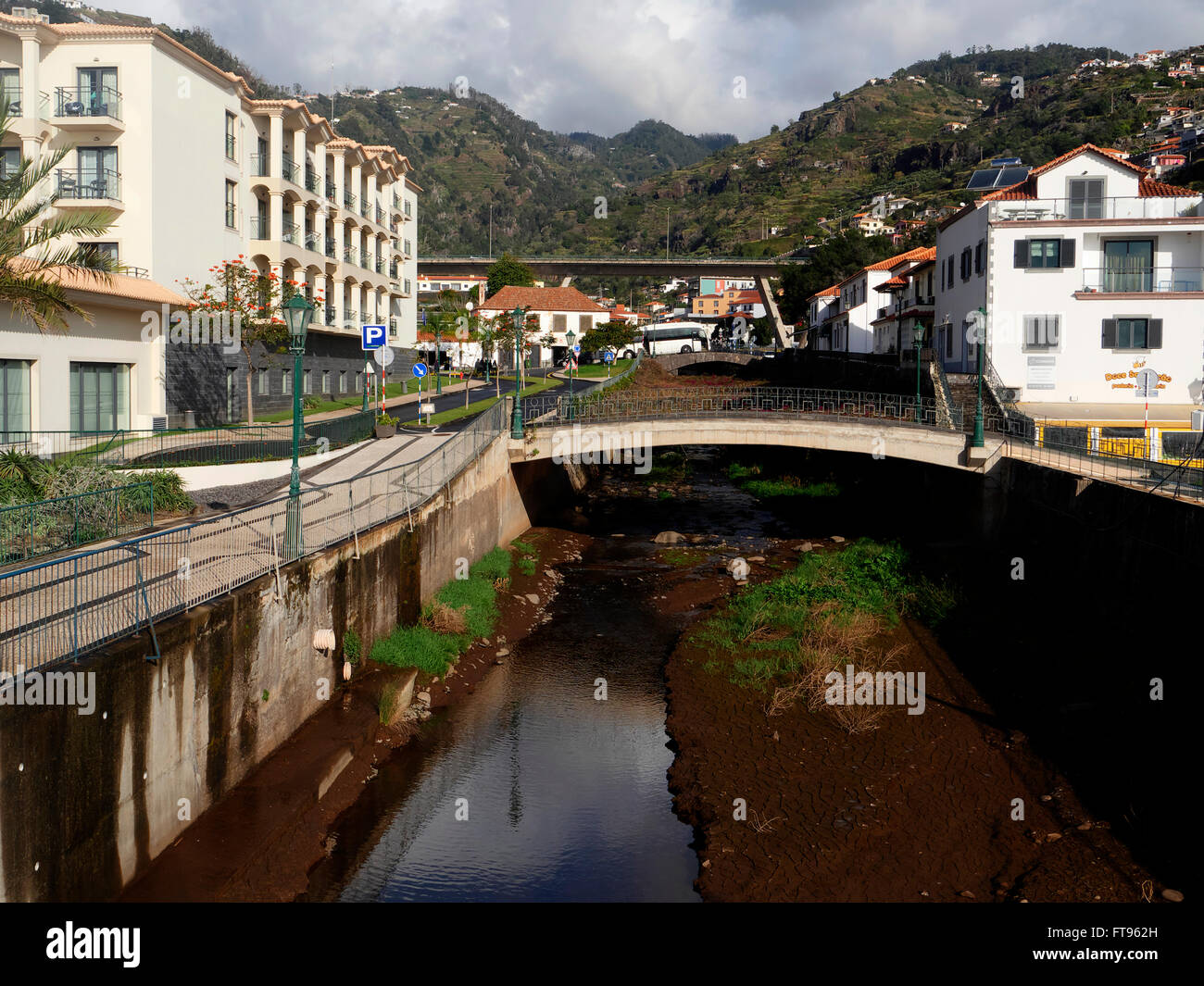 Santa Cruz, Madeira, marzo de 2016 Foto de stock