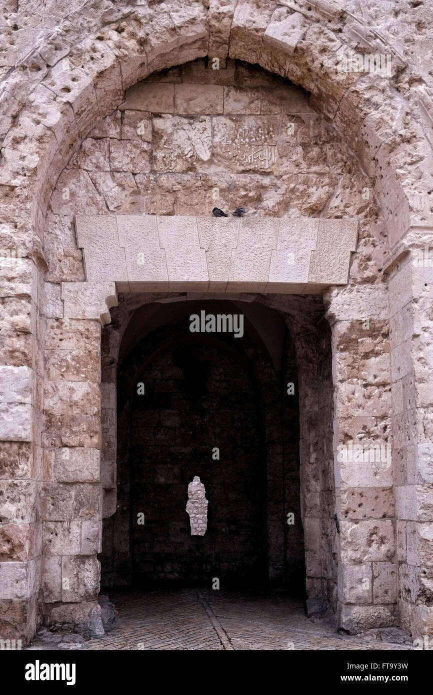 Puerta de zion jerusalen fotografías e imágenes de alta resolución - Alamy