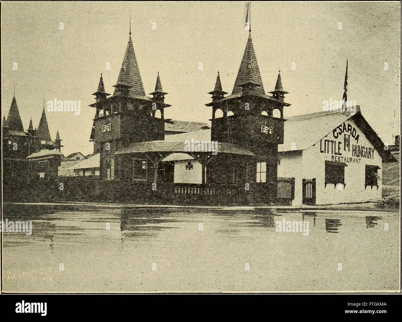 Guía oficial de la exposición del centenario de Lewis y de Clark, Portland, Oregón, 1 de Junio a Octubre 15, 1905 (1905). Foto de stock