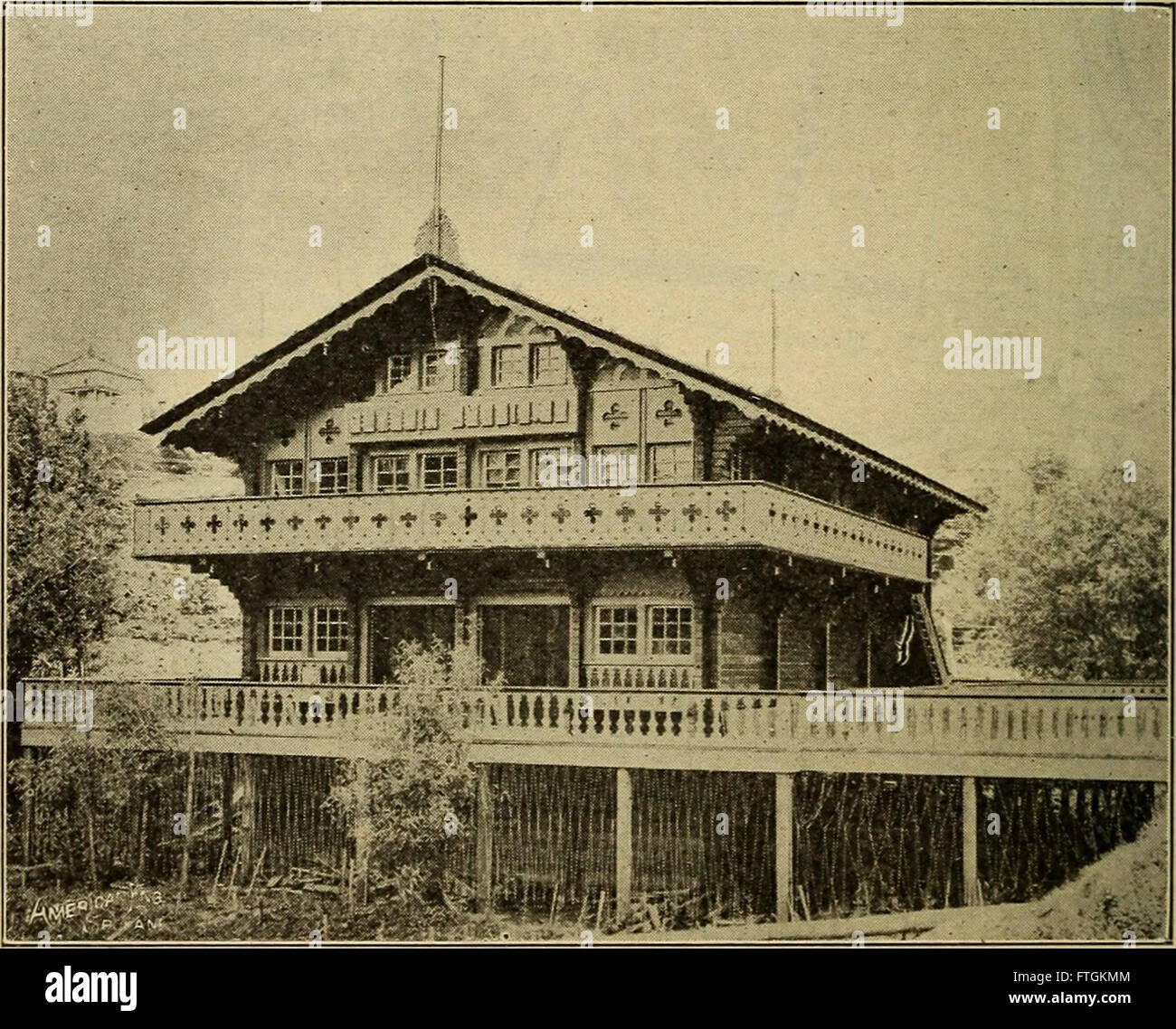 Guía oficial de la exposición del centenario de Lewis y de Clark, Portland, Oregón, 1 de Junio a Octubre 15, 1905 (1905). Foto de stock