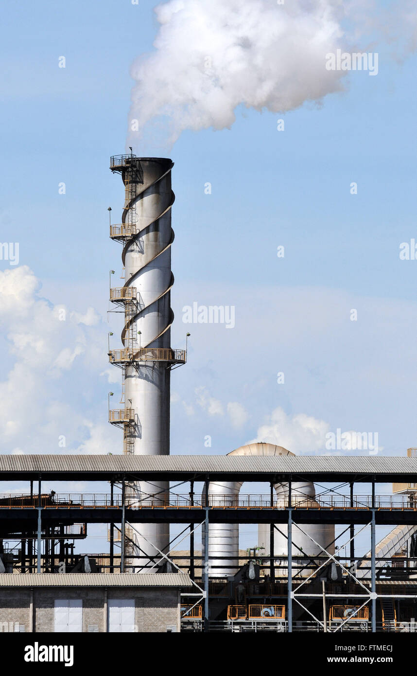 Usina Santa Adelia productor de azúcar y etanol Fotografía de stock