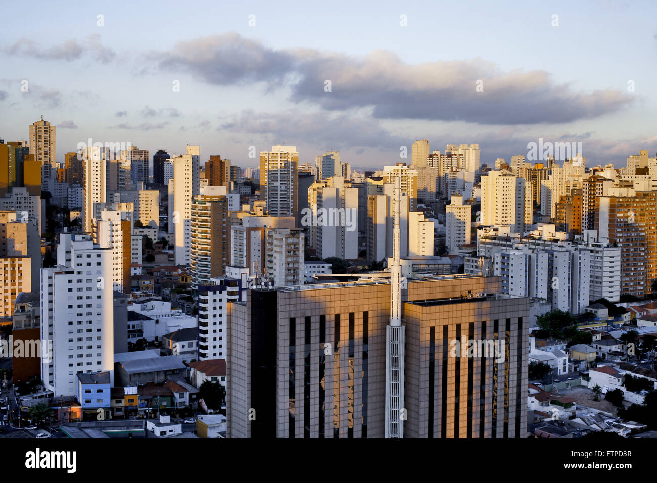 Ver el área metropolitana de la ciudad de Sao Paulo Foto de stock