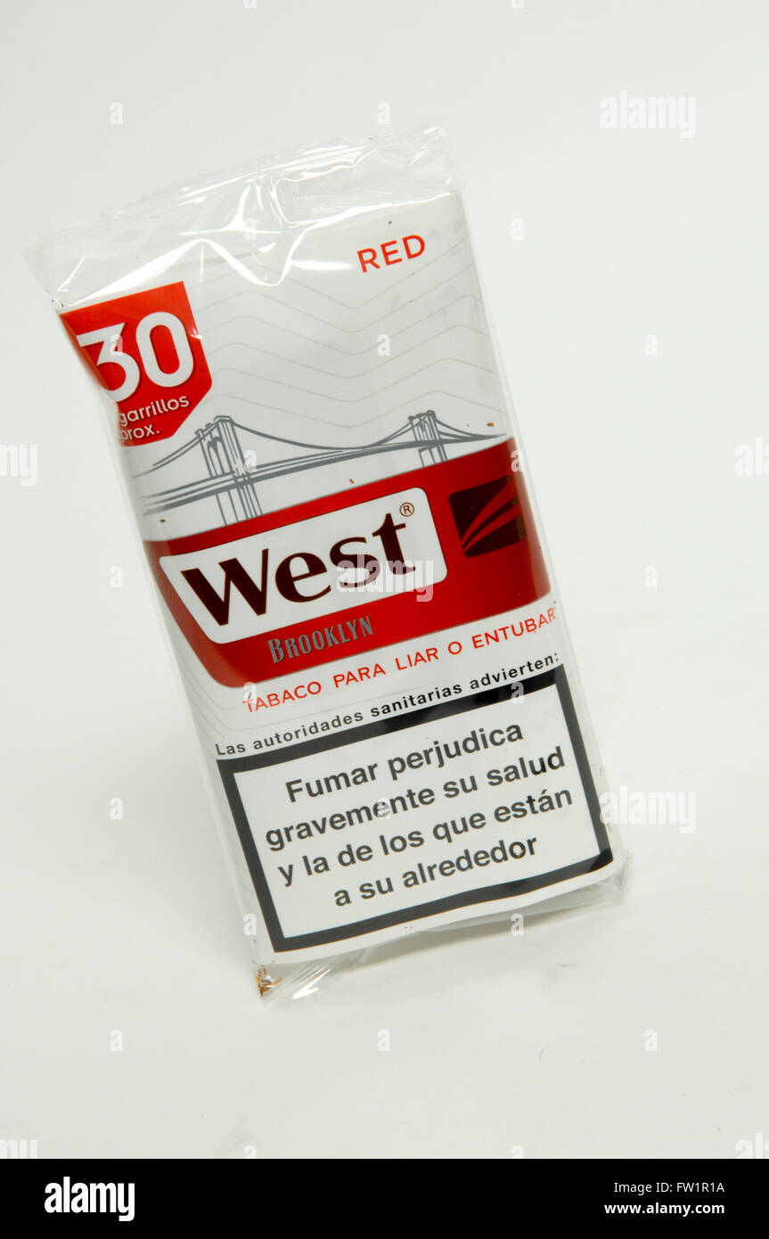 El Tabaco De Liar Rojo Occidental Fotografia De Stock Alamy