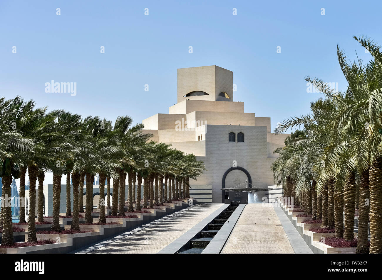 El Museo de Arte Islámico, Doha, Qatar Foto de stock