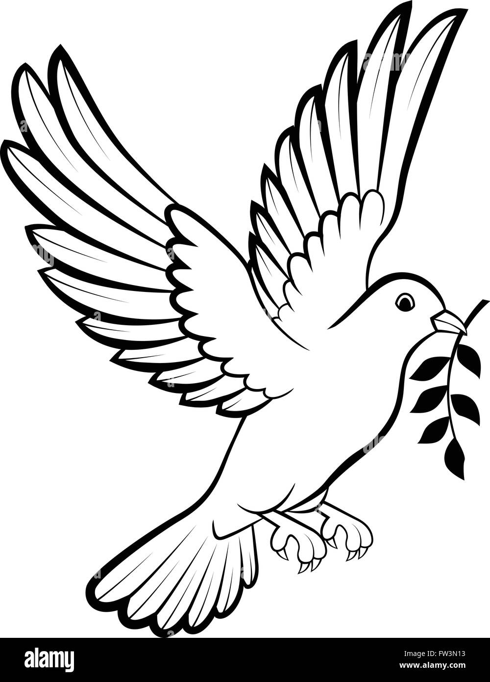Aves paloma de la paz el concepto de logotipo y diseño de boda Imagen  Vector de stock - Alamy