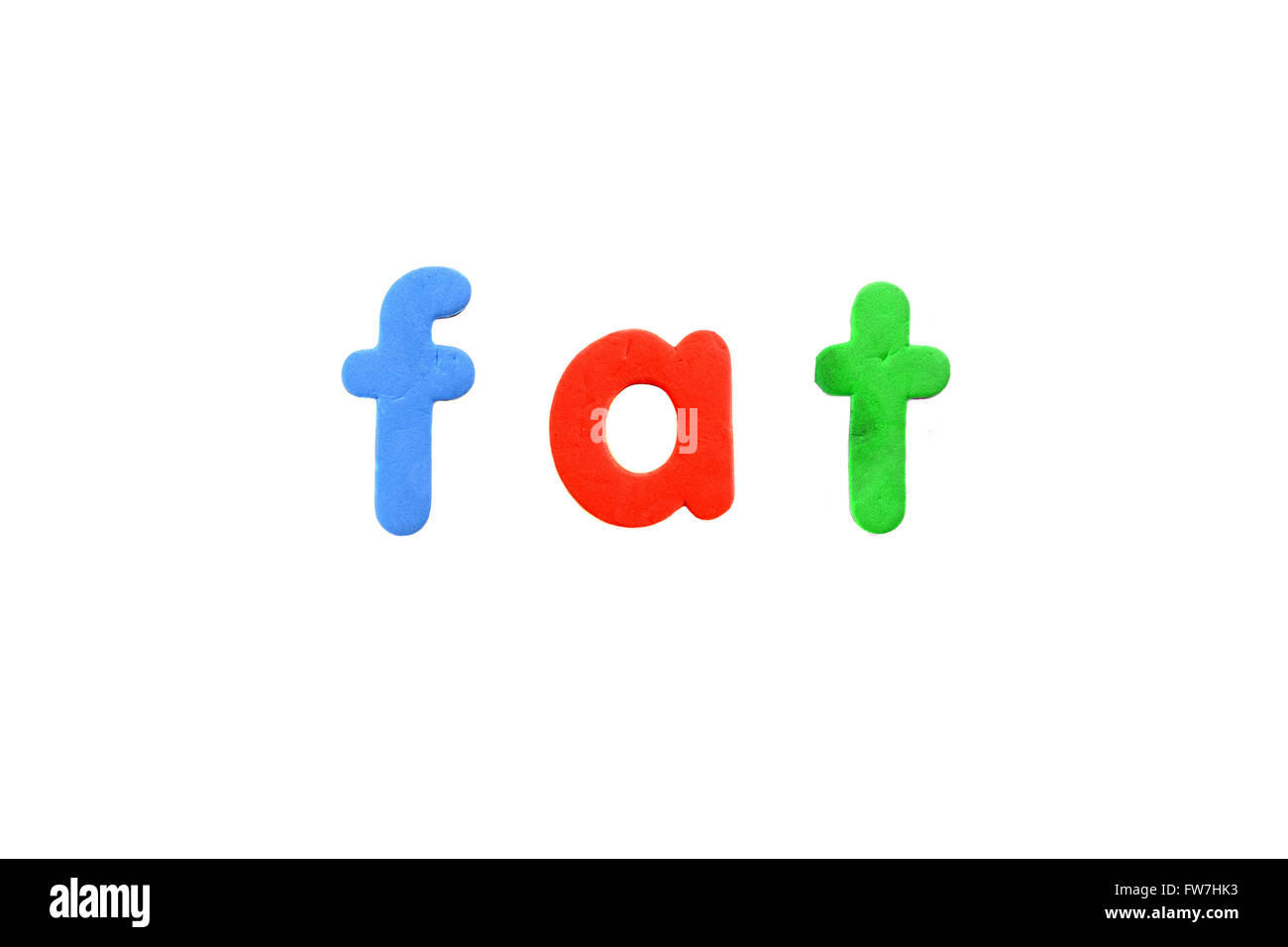 Letras gordas fotografías e imágenes de alta resolución Alamy