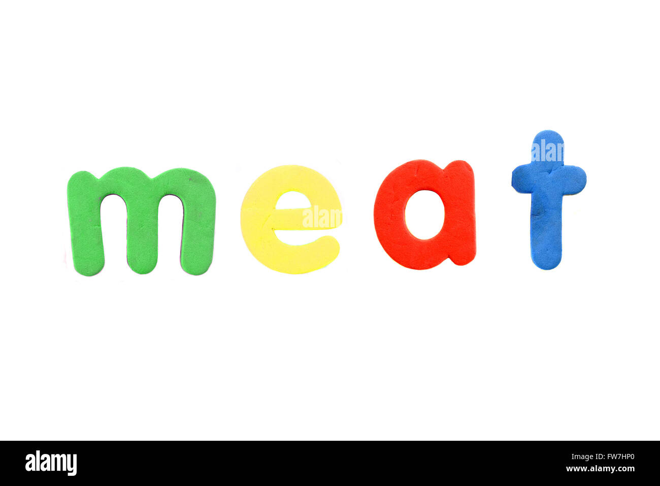 Alfabeto de carne nevera fotografías e imágenes de alta resolución Alamy