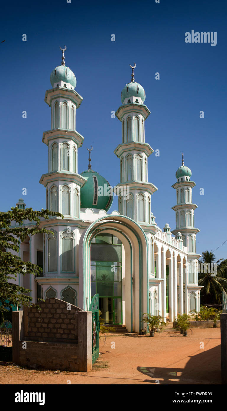 Sri Lanka, Trincomalee, Islam Masjid en las afueras de la ciudad. Foto de stock