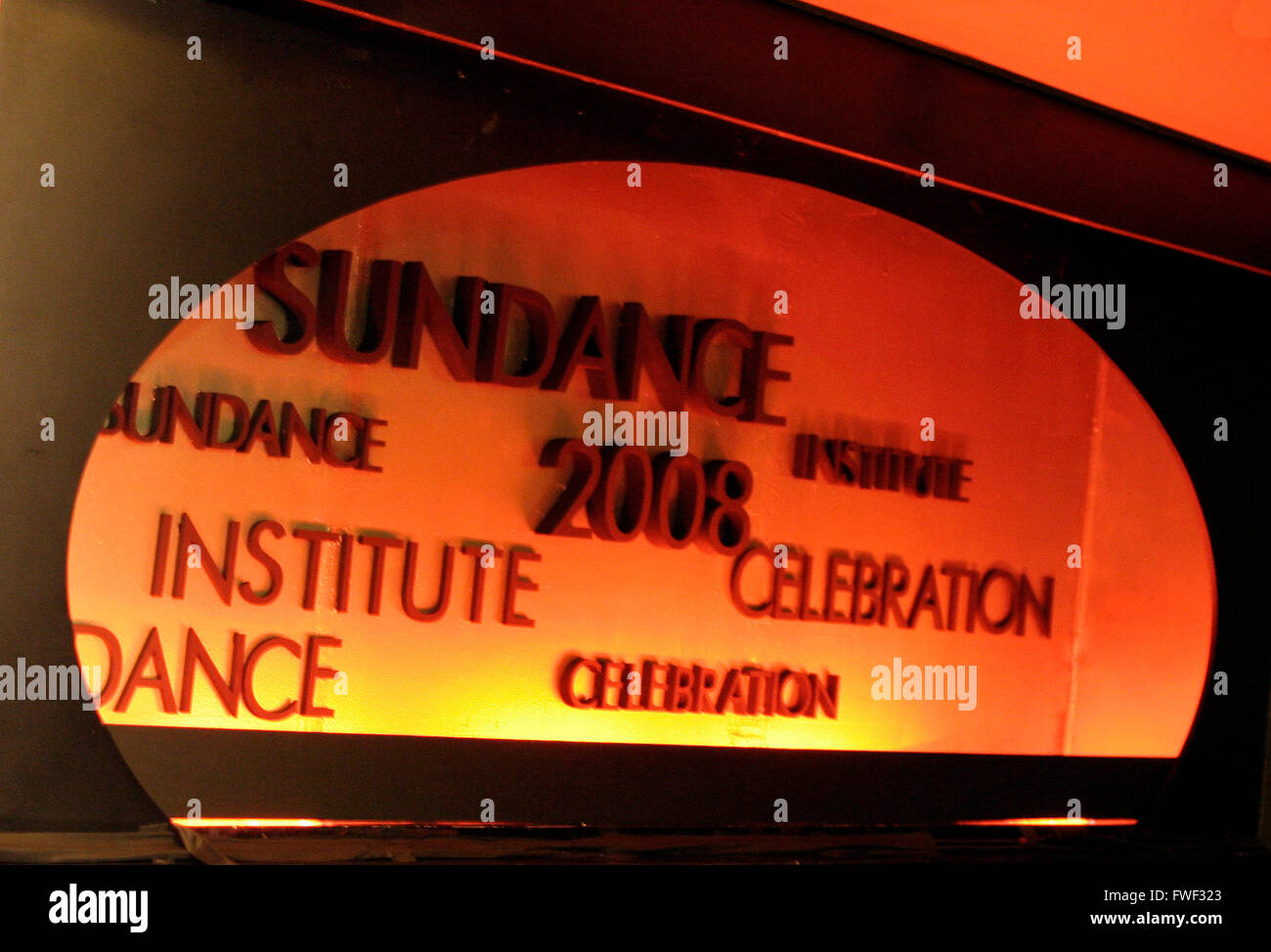 El Instituto Sundance 2008 Celebración Anual de Recaudación de Fondos celebrado en el Roseland Ballroom en Nueva York, el 27 de octubre de 2008. Auspiciada por el presidente y fundador del Instituto Sundance de Robert Redford. Foto de stock