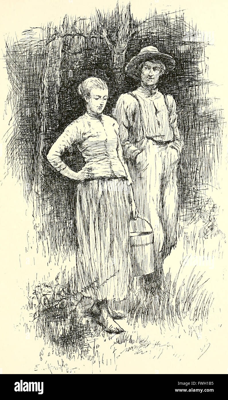 La región de pasto azul de Kentucky - y otros artículos de Kentucky (1892) Foto de stock