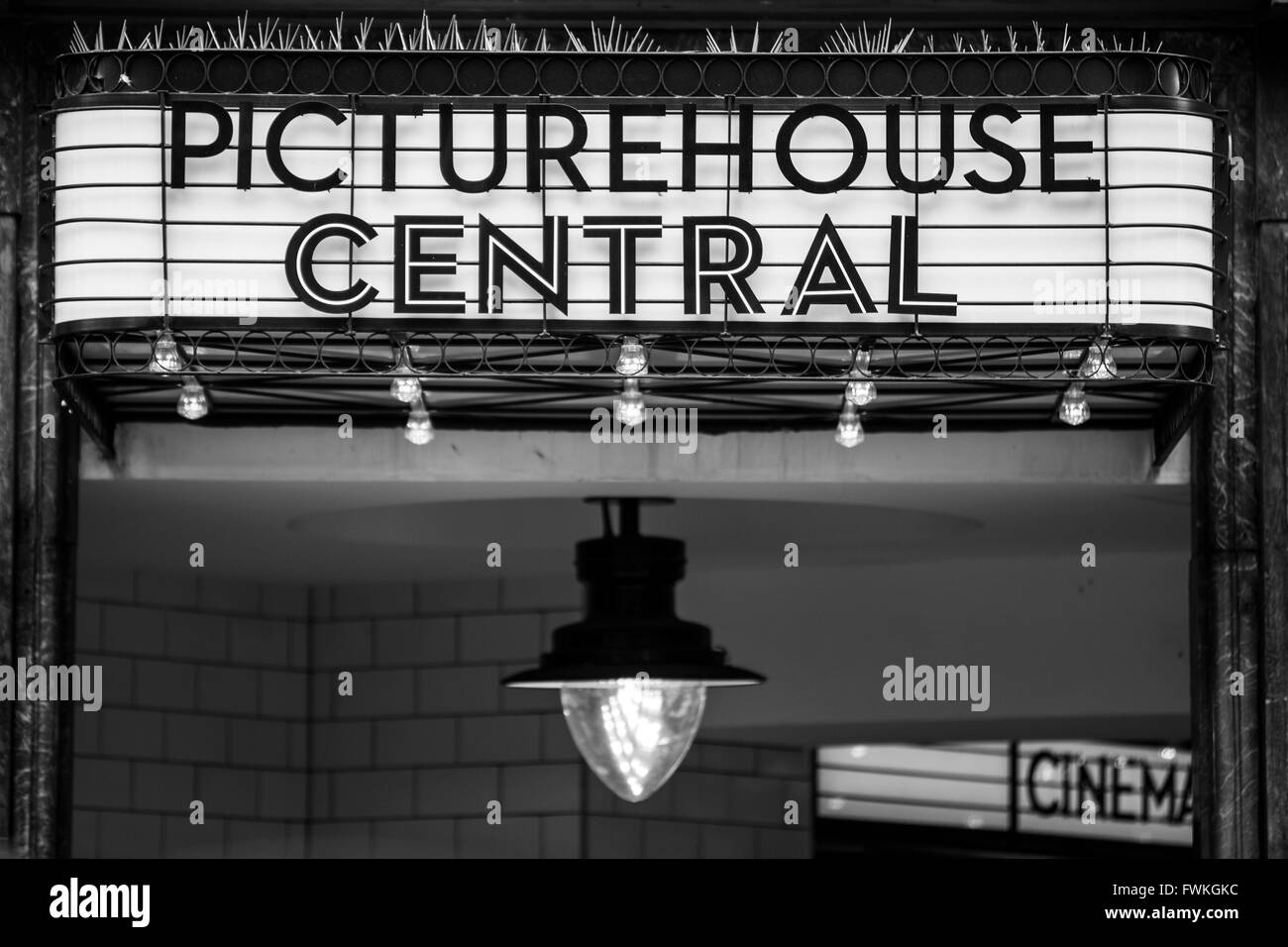 Picturehouse Central Cinema Shaftesbury Avenue de Londres Foto de stock