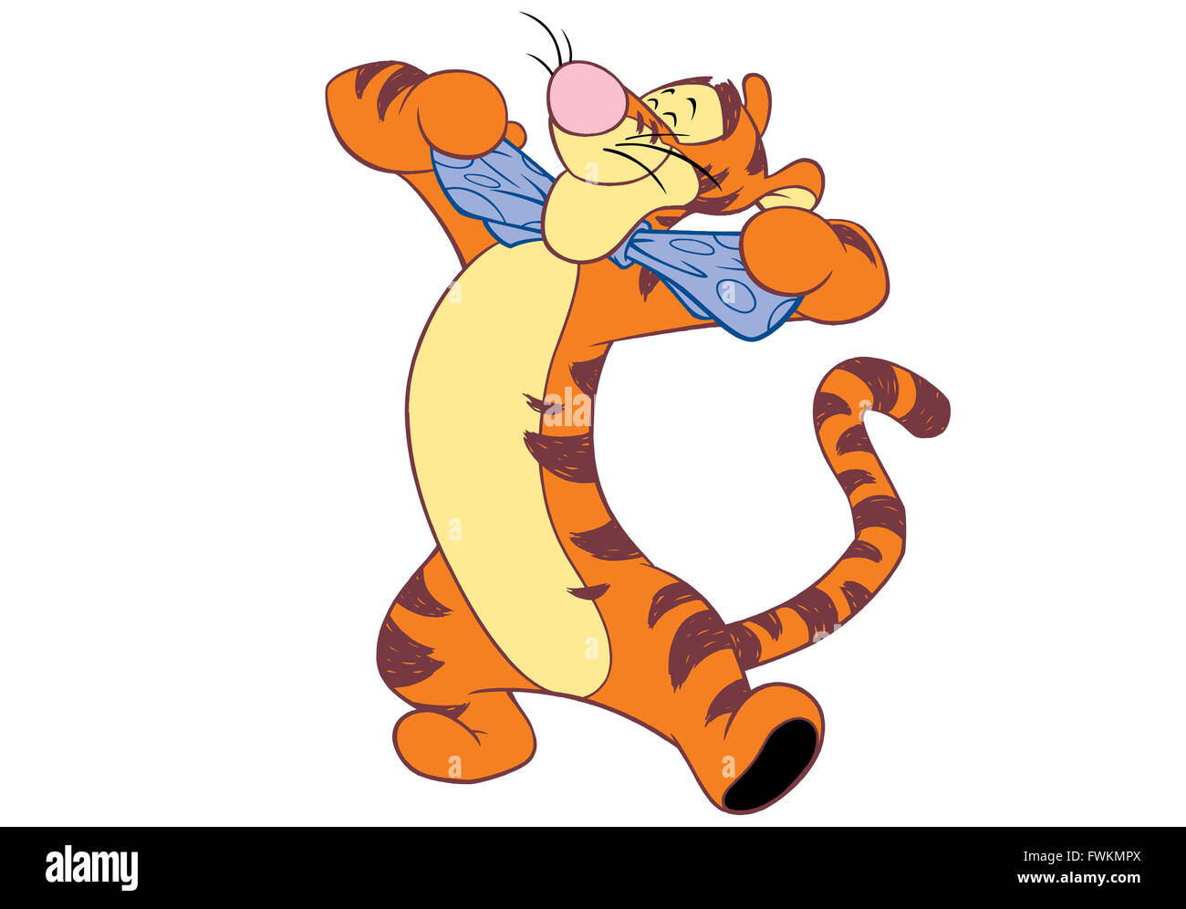 Ilustración de dibujos animados de Tigger en Winnie-the-Pooh Fotografía de  stock - Alamy