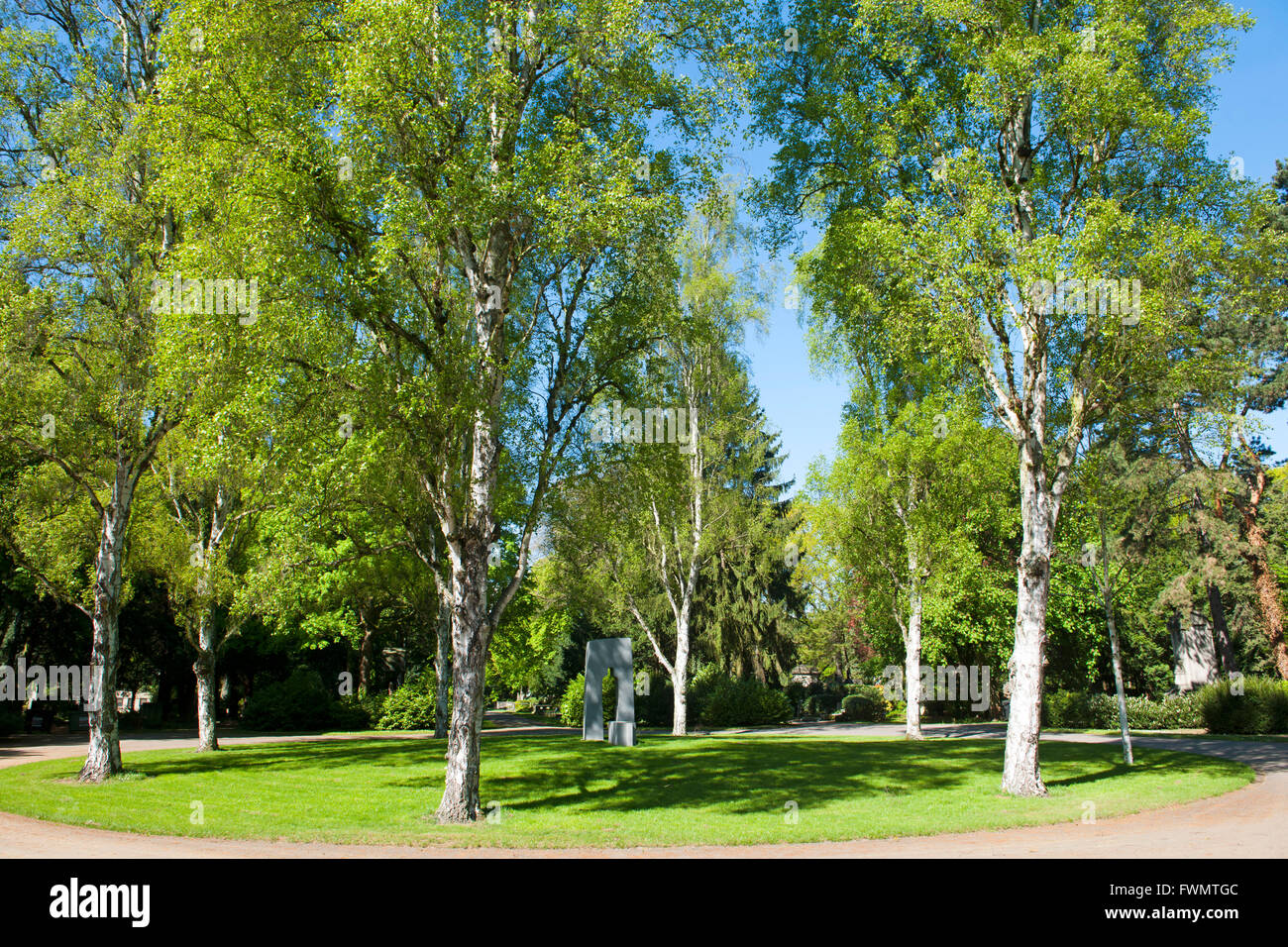 Köln, Lindenthal, Melaten-Friedhof, Foto de stock