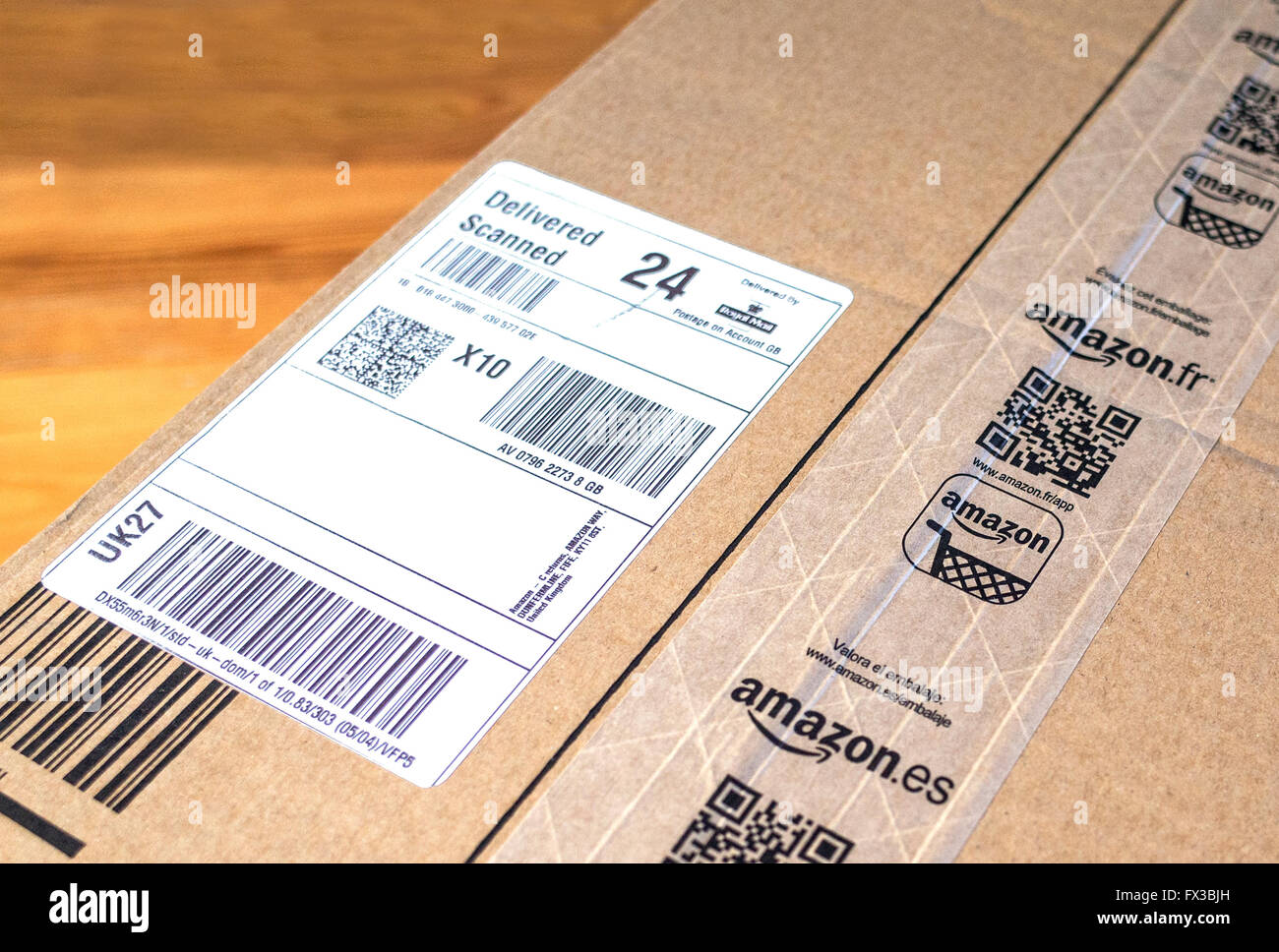 Amazon Entregado Fotos e Imágenes de stock Alamy