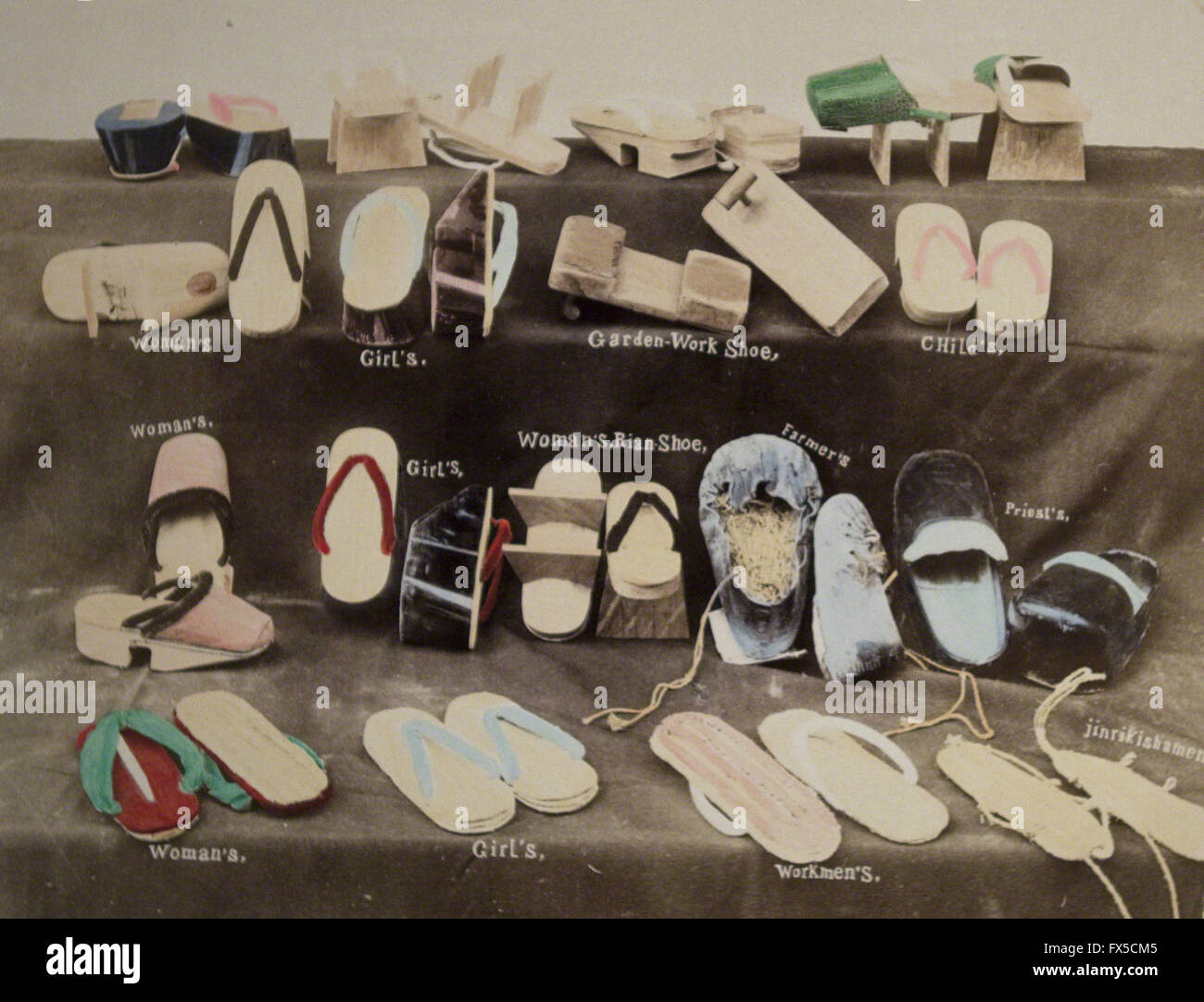 Zapatos japoneses fotografías e imágenes de alta resolución - Alamy