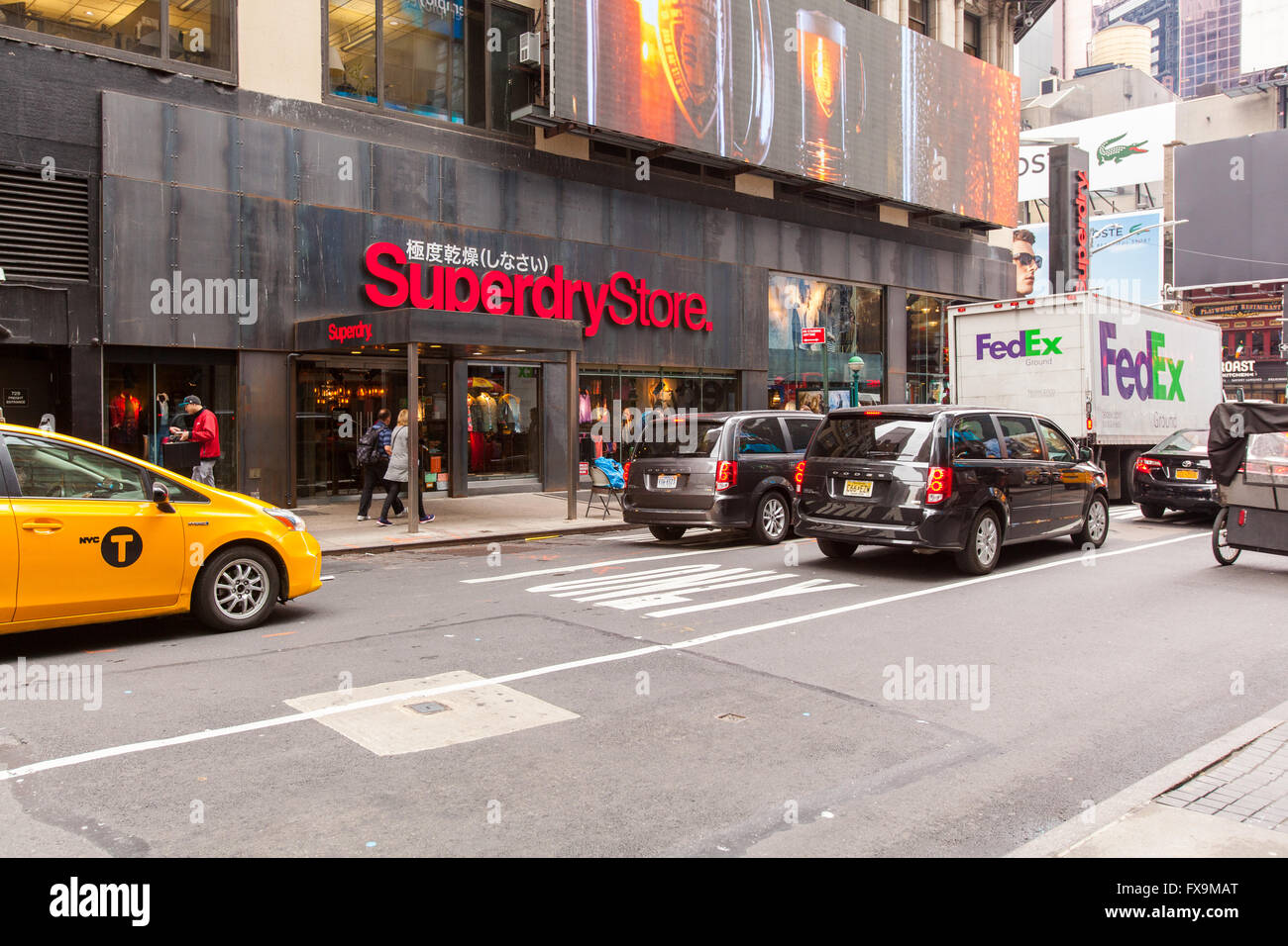 Superdry Store, Manhattan, Ciudad de Nueva York, Estados Unidos de América  Fotografía de stock - Alamy