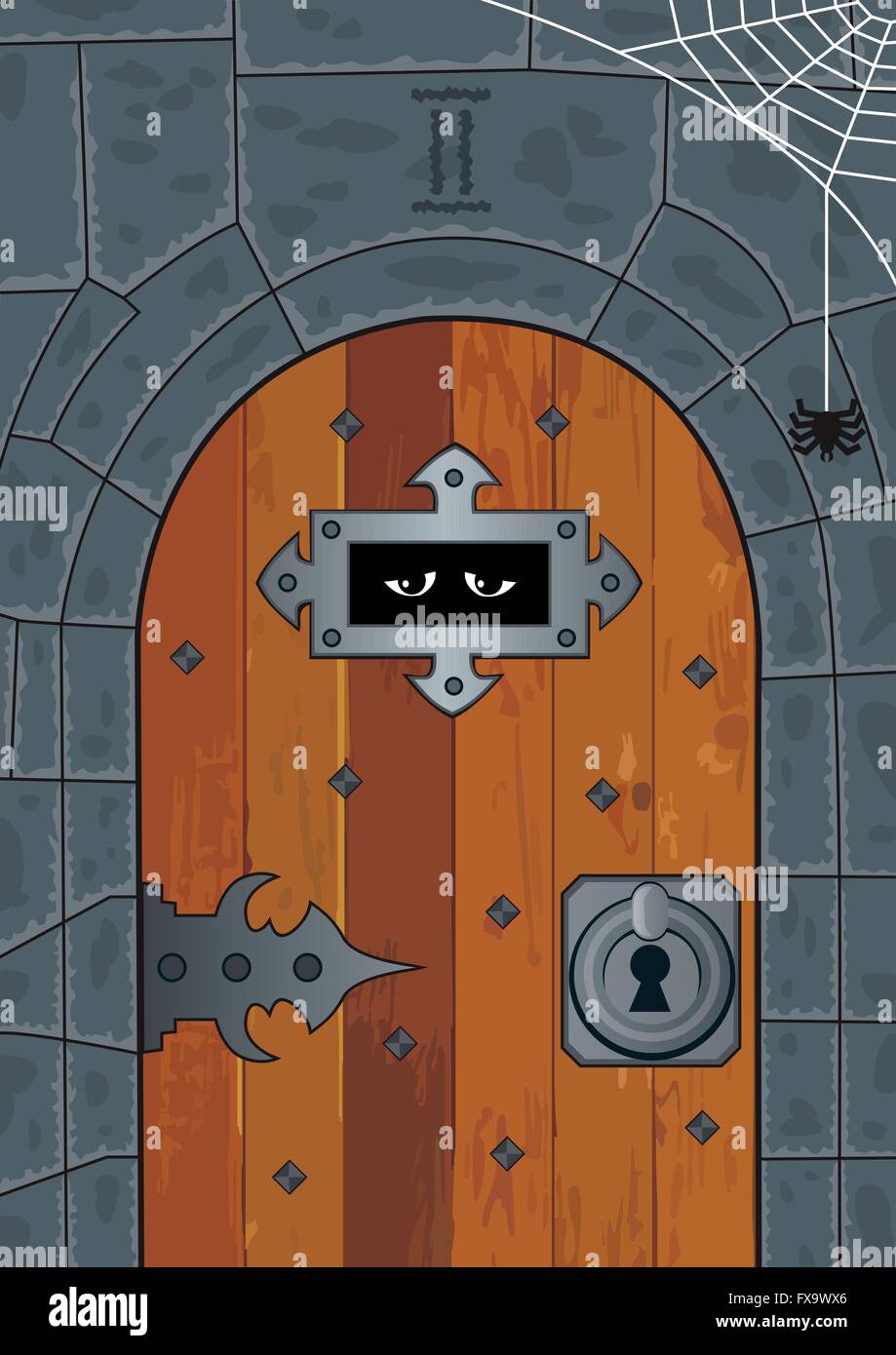 Historia de la puerta Imágenes vectoriales de stock - Alamy