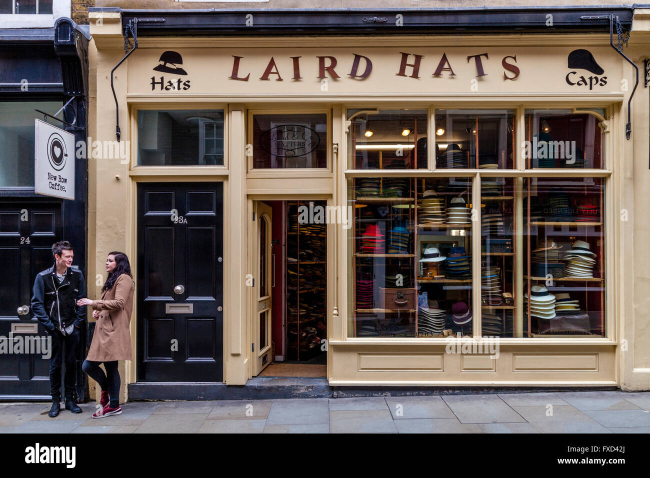 Laird Hat Shop, una nueva fila, Covent Garden, London, UK Fotografía de  stock - Alamy