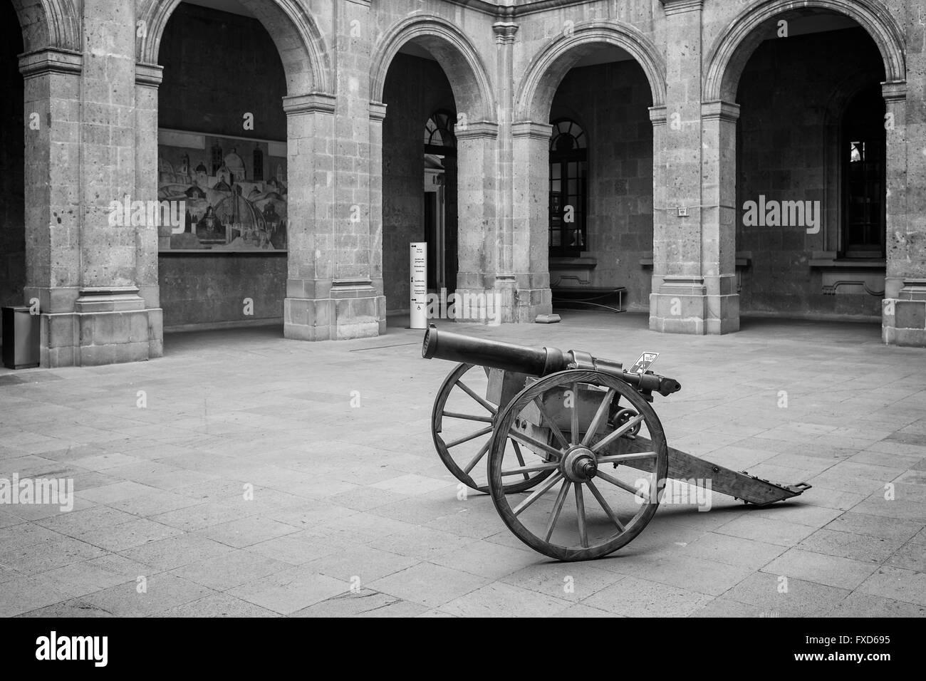 Museo Nacional de Historia en el Castillo de Chapultepec, en Ciudad de México Foto de stock