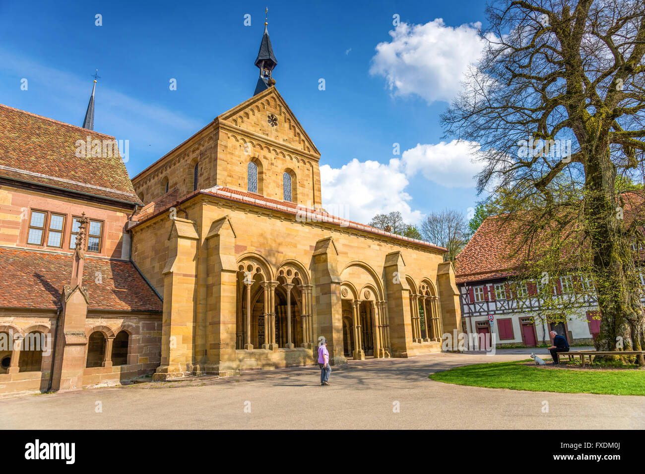 Monasterio de Maulbronn, Abadía, Iglesia, arquitectura Foto de stock