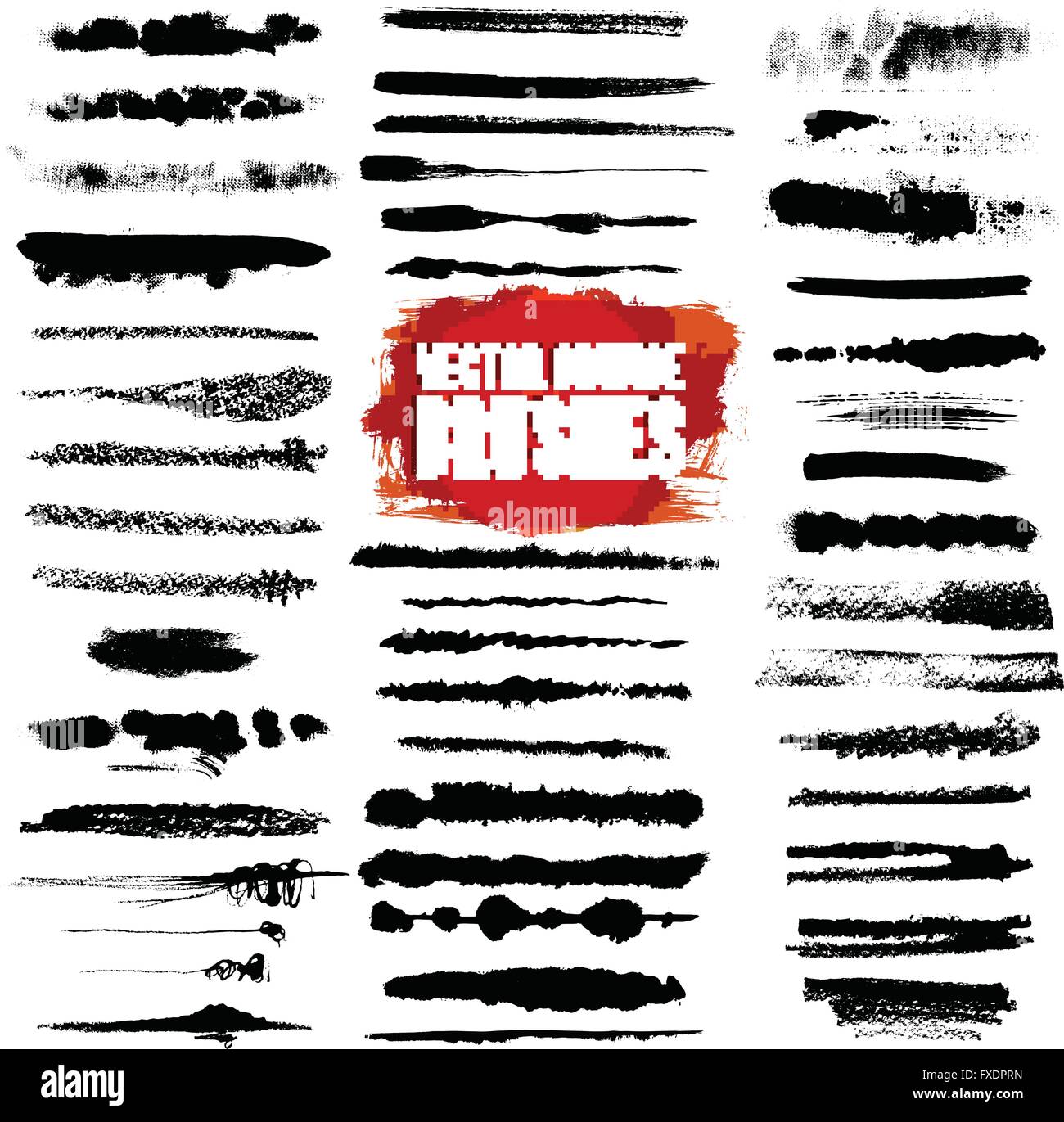 Misterioso pila Cariñoso pincel desgastado illustrator Extracto En la