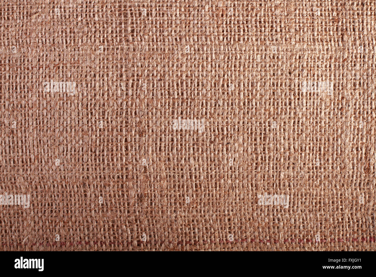 Fondo de arpillera tejido rugoso rústico con espacio de copia Foto de stock