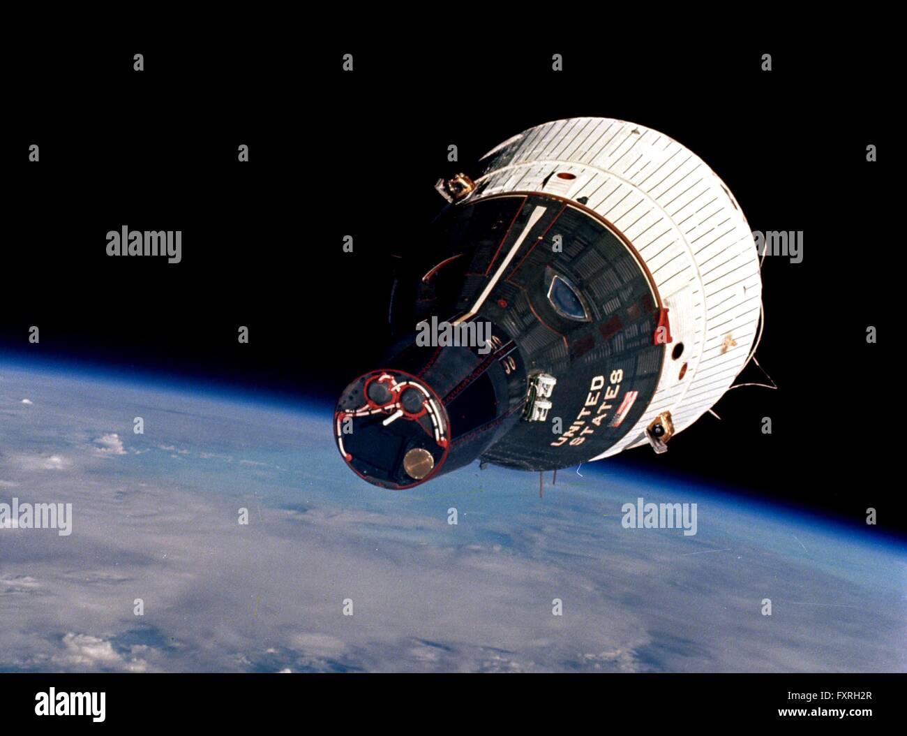 Space viajes espaciales Gemini 6 bergun NBS ponchatoula 16.12.65 