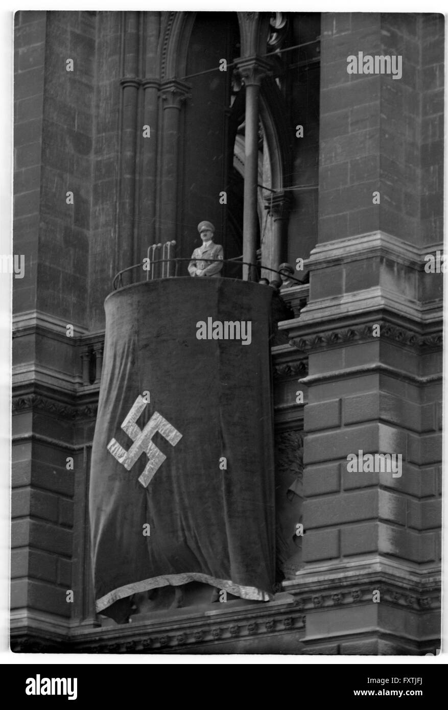 Volksabstimmung Abril de 1938 Foto de stock