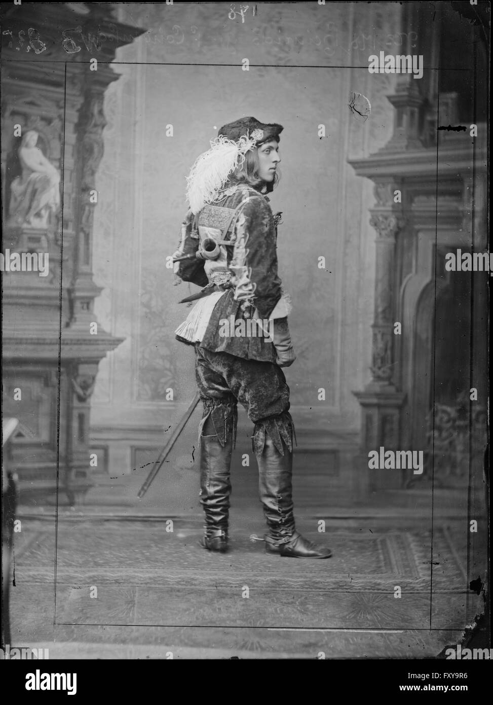 Heinrich Graf von Coudenhove-Kalergi beim Jagdcaroussel 1880 Fotografía ...