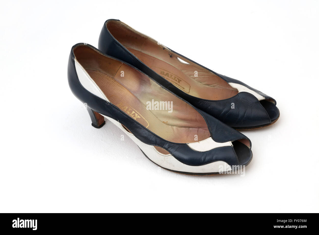 Zapatos peep toe discount negro