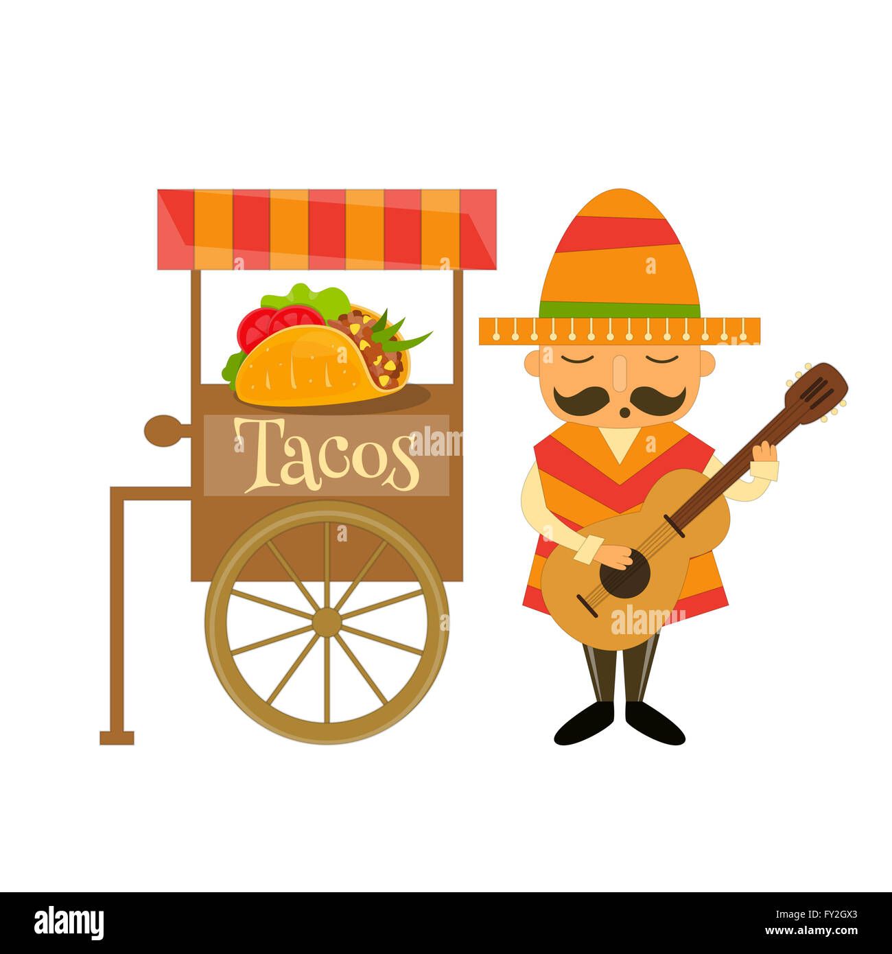 Carrito de tacos fotografías e imágenes de alta resolución - Alamy