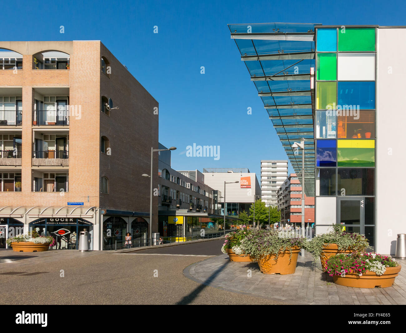 Centro comercial en el centro Almere-City en la provincia de Flevoland,  cerca de Ámsterdam, Países Bajos Fotografía de stock - Alamy