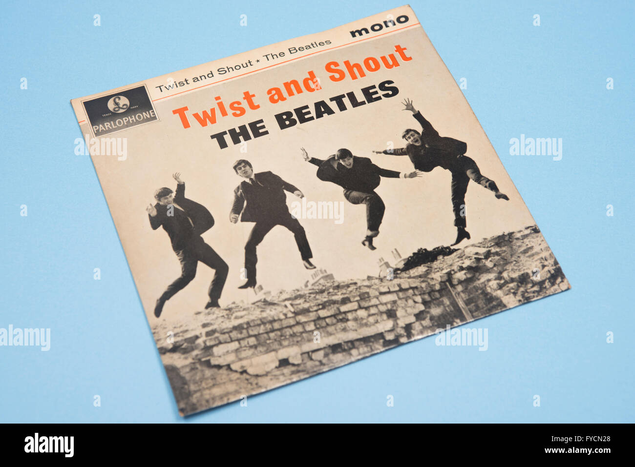 Los Beatles EP, girar y gritar desde 1963 Foto de stock