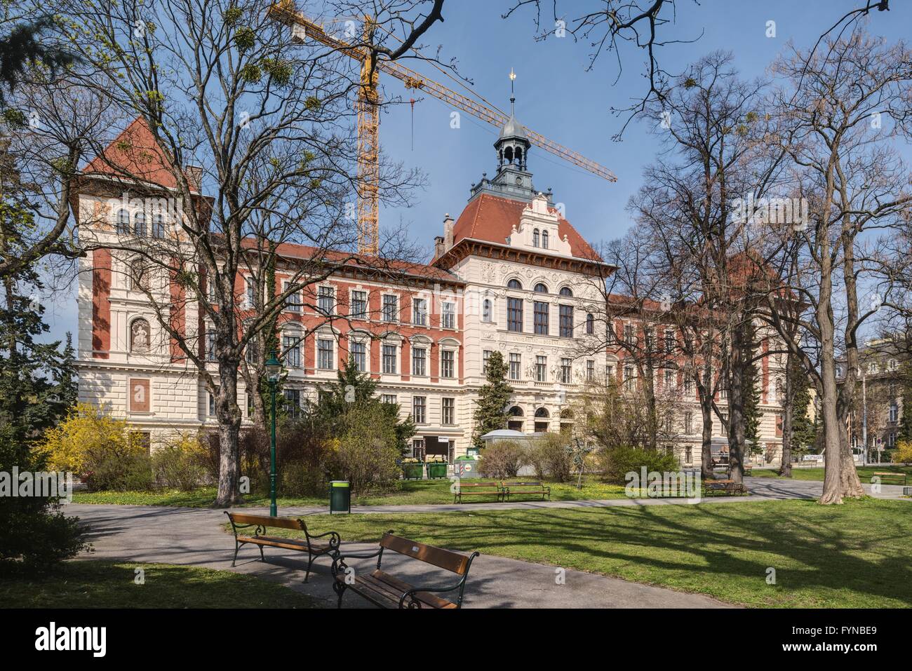 Wien, Universität für Bodenkultur (BOKU), Gregor-Mendel-Haus Foto de stock
