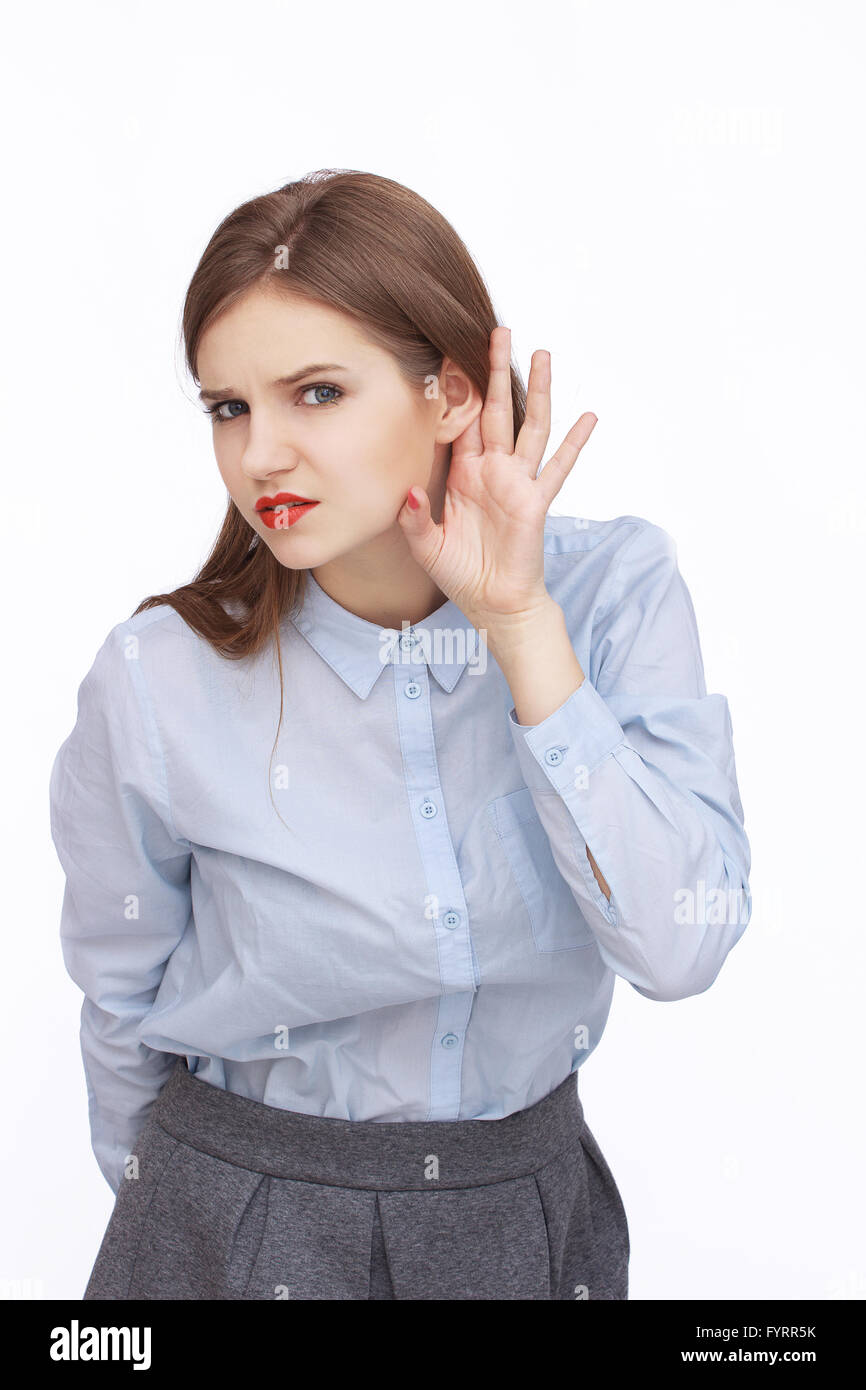 Retrato de mujer de negocios Foto de stock