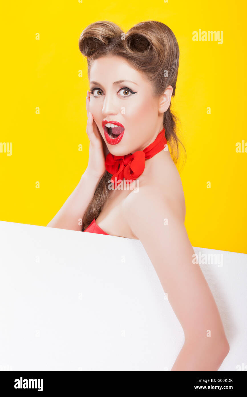 Pin up girl poster fotografías e imágenes de alta resolución Alamy