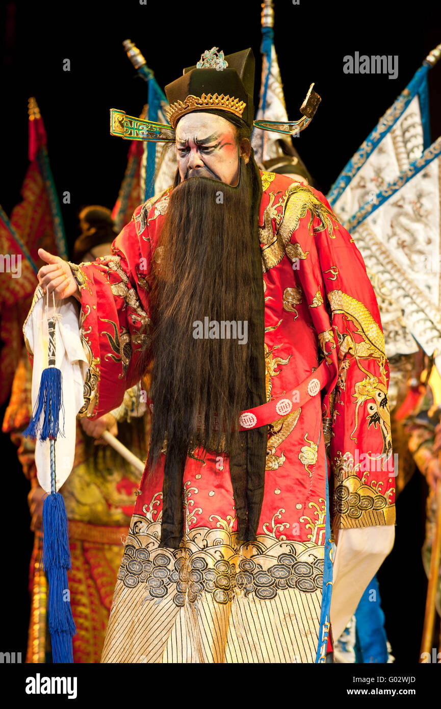 Barba china larga