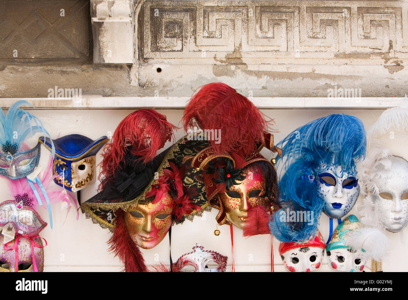 máscaras en Venecia Foto de stock