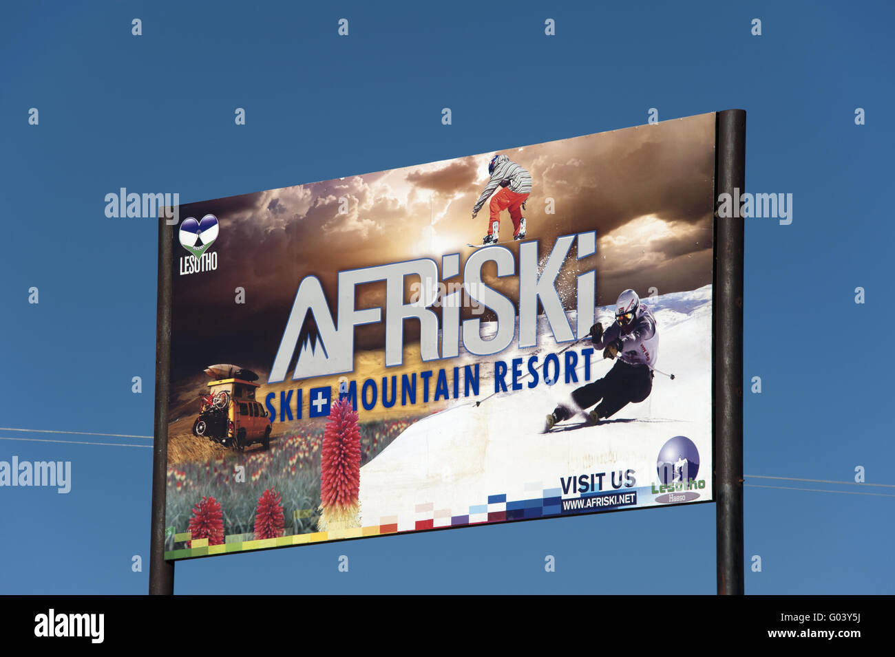 Afriski, Lesotho Foto de stock