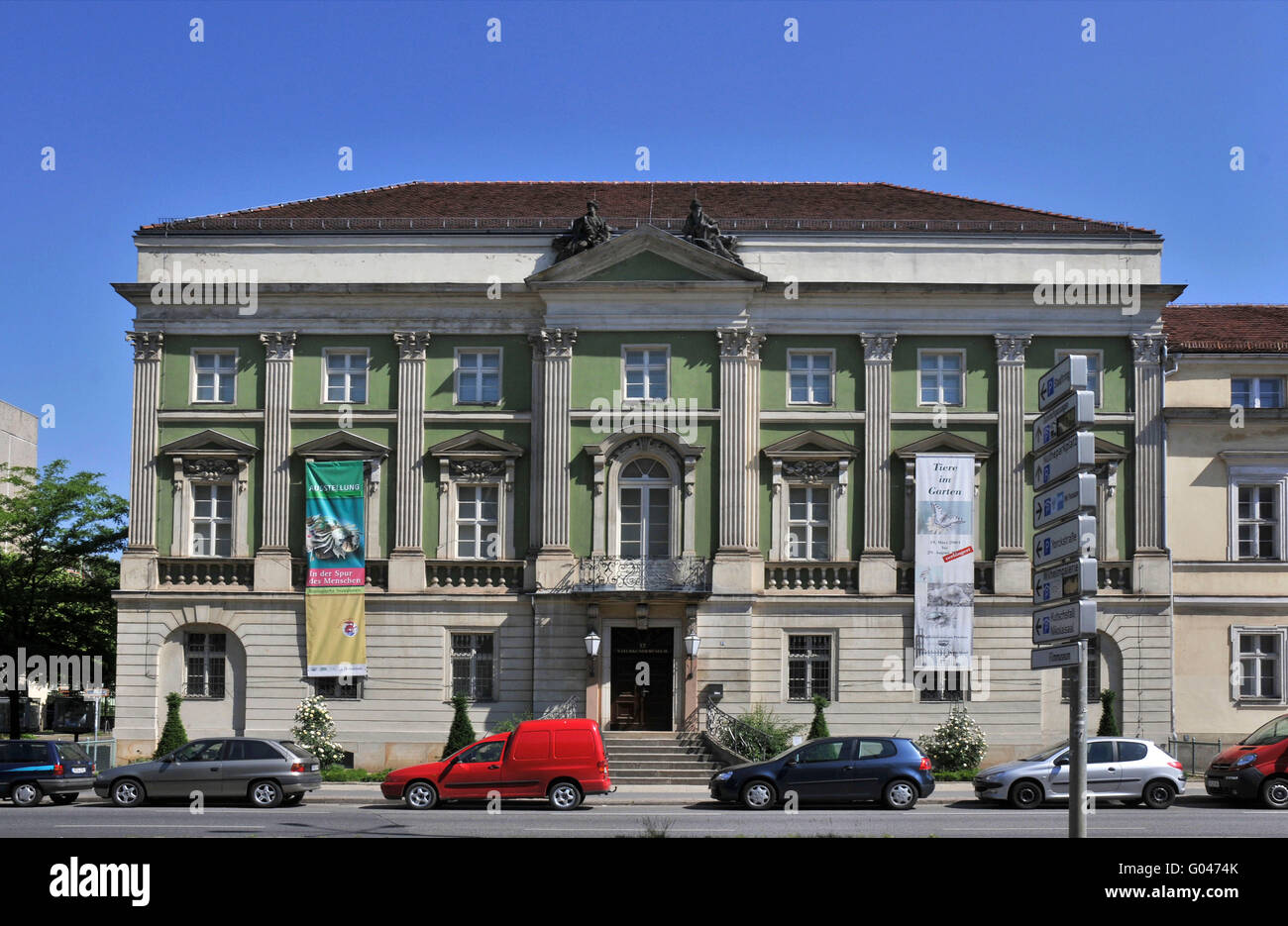 Museo de Ciencias Naturales de Potsdam, Breite Strasse 13, Potsdam, Brandenburgo, Alemania / Potsdam, Museo de Historia Natural, El Naturkundemuseum Potsdam Foto de stock