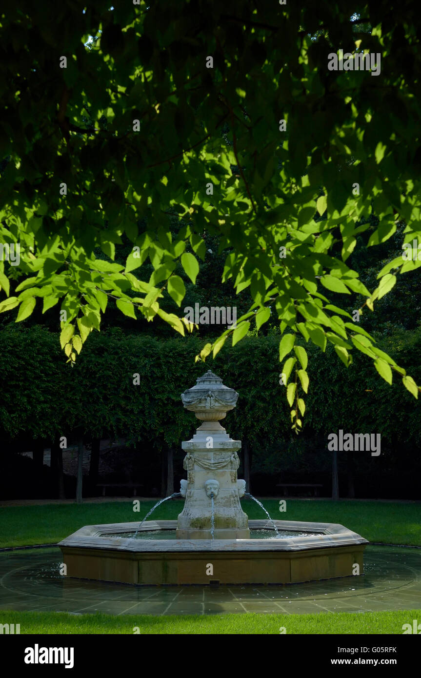 Los jardines en Dumbarton Oaks. Washington, DC. Ee.Uu. Foto de stock