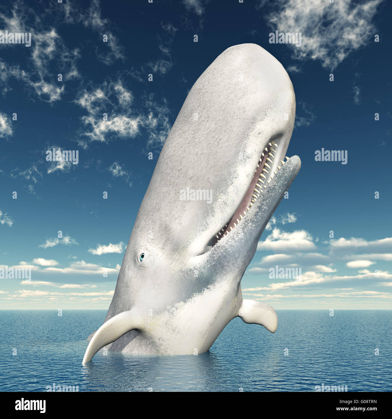 Ballena y esperma