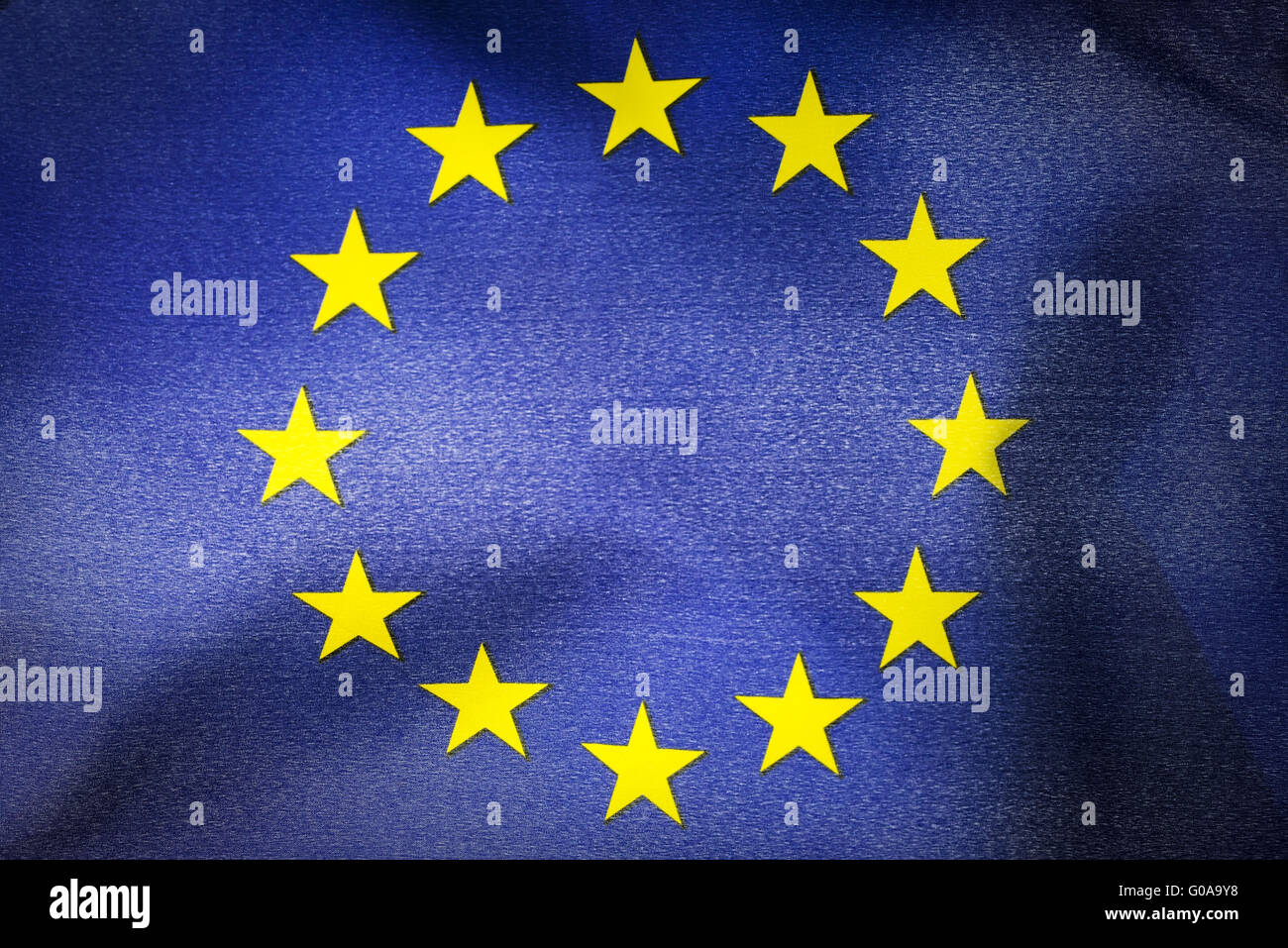 Bandera de la UE Foto de stock