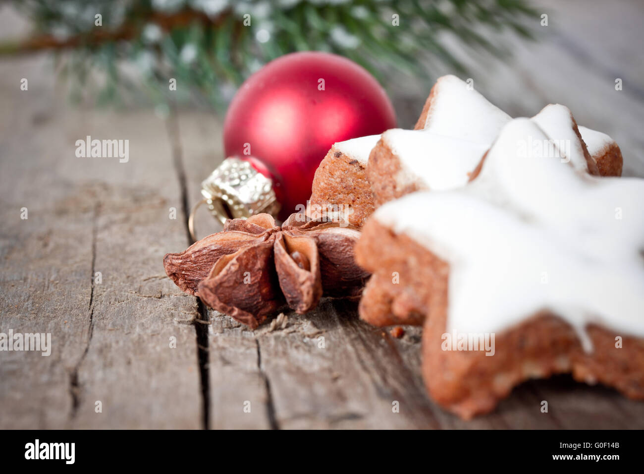galletas de Navidad Foto de stock