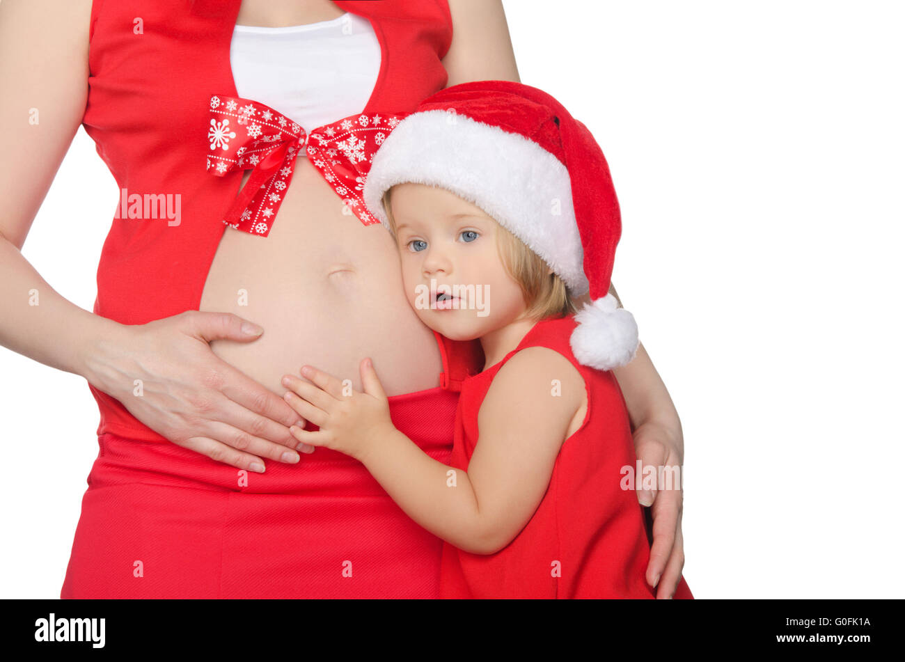 Niño y mujer embarazada en ropa de Navidad Fotografía de stock - Alamy Niño y mujer embarazada en ropa de Navidad Fotografía de stock - Alamy